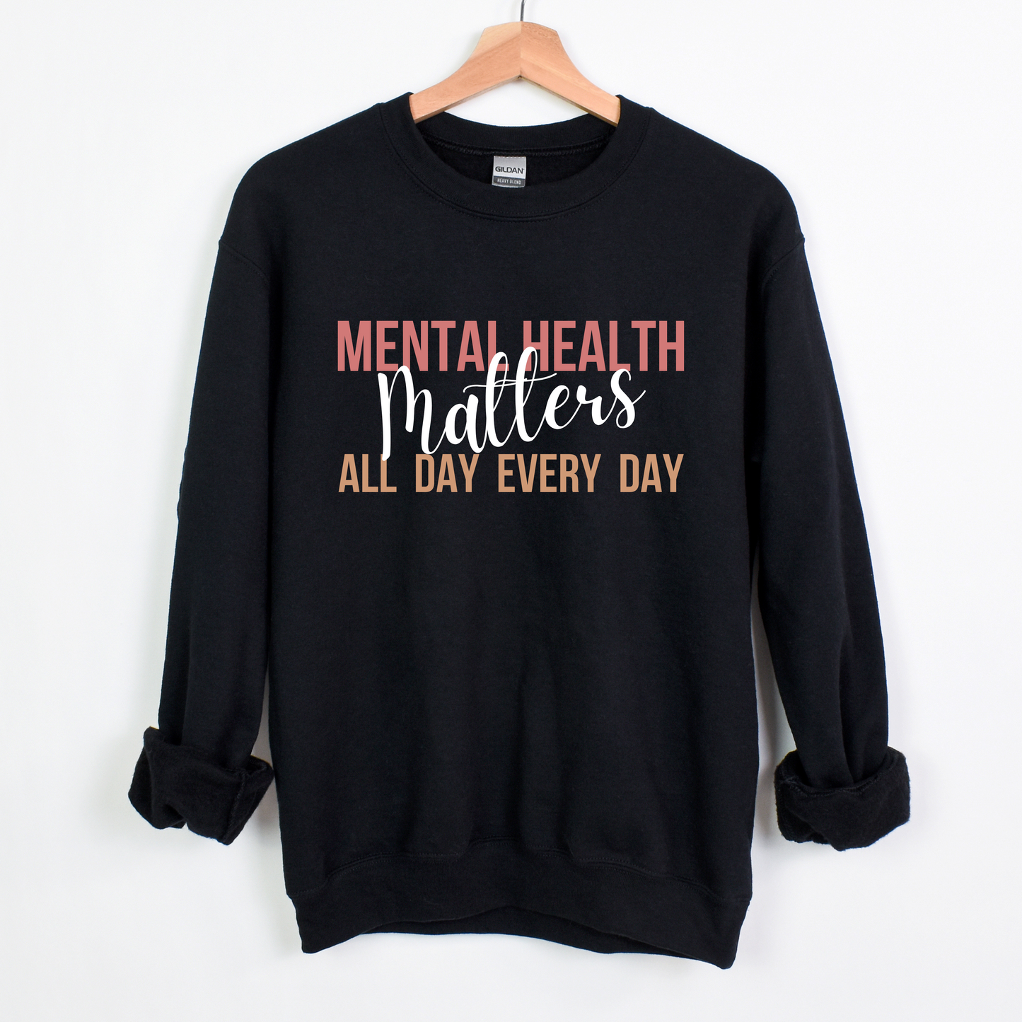 Mental Health MATTERS Unisex Heavy Blend™ Crewneck Sweatshirt