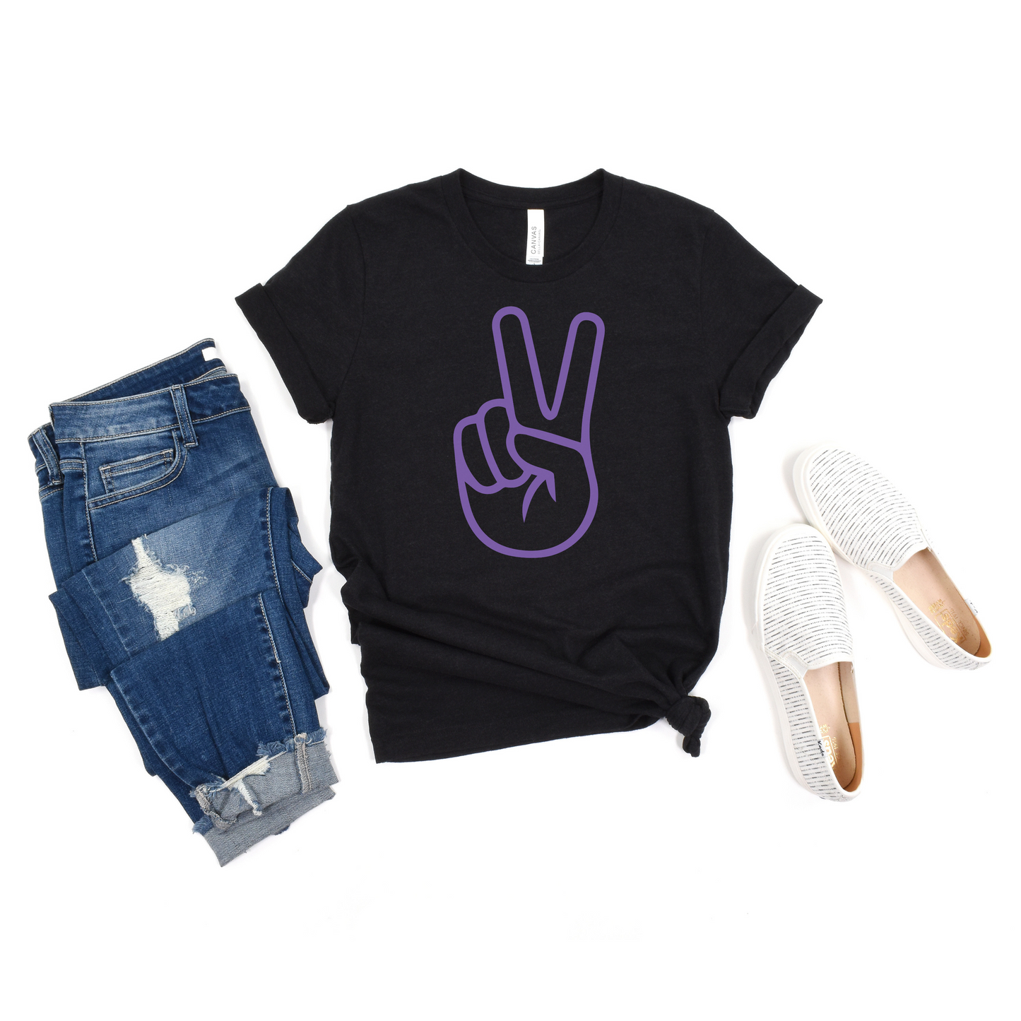 Jelly Peace Sign Shirt