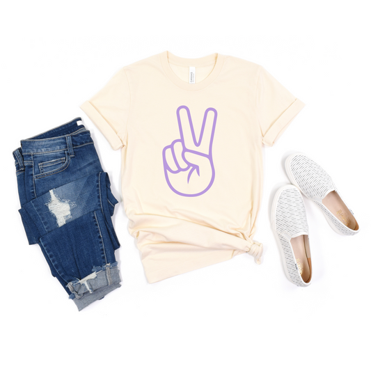 Jelly Peace Sign Shirt